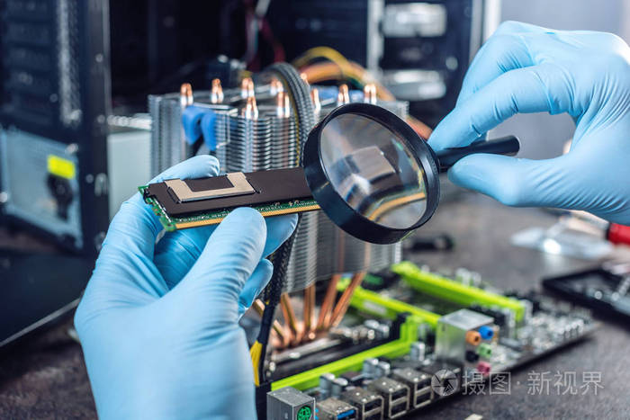 指尖科技 计算机维修手套上的芯片检测革命